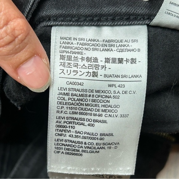 Levi’s 721 high rise skinny jeans - Picture 7 of 7